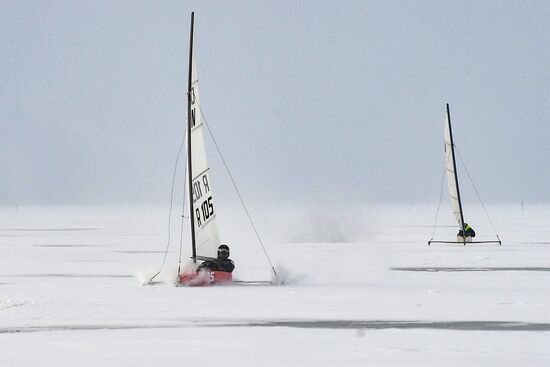 Russia Ice Sailing Competitions