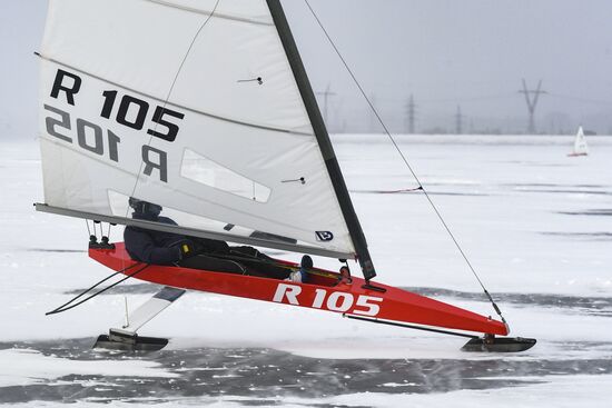 Russia Ice Sailing Competitions