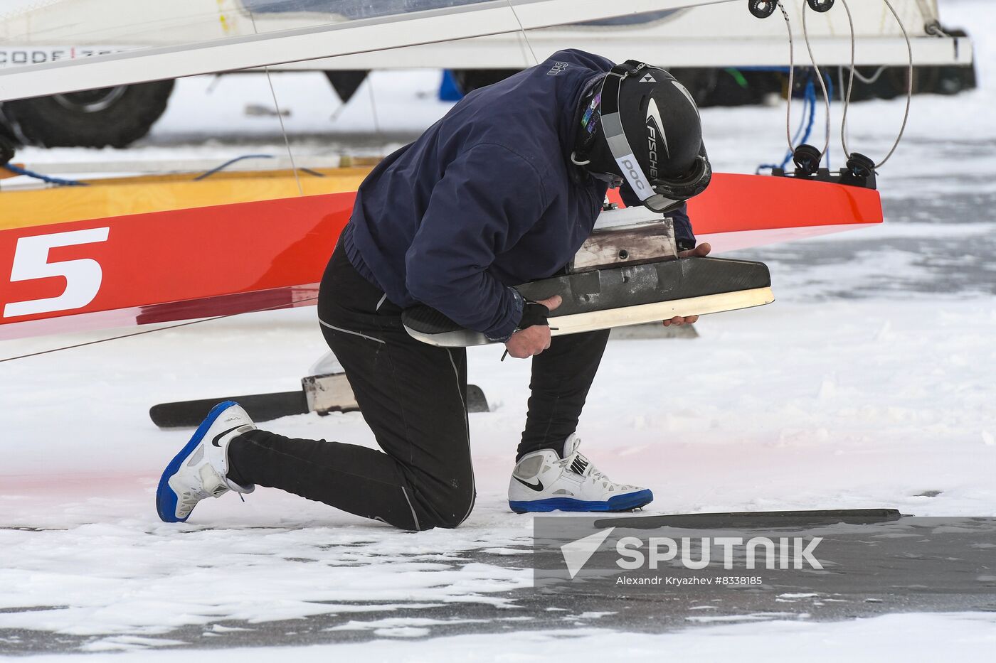 Russia Ice Sailing Competitions