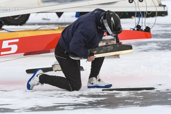 Russia Ice Sailing Competitions