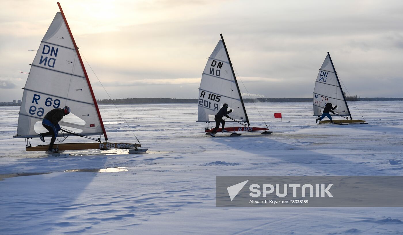 Russia Ice Sailing Competitions