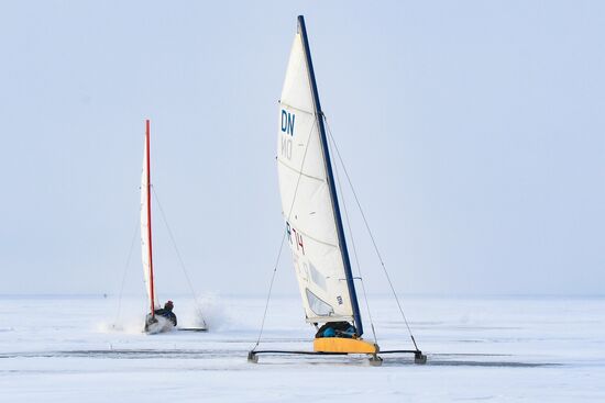 Russia Ice Sailing Competitions