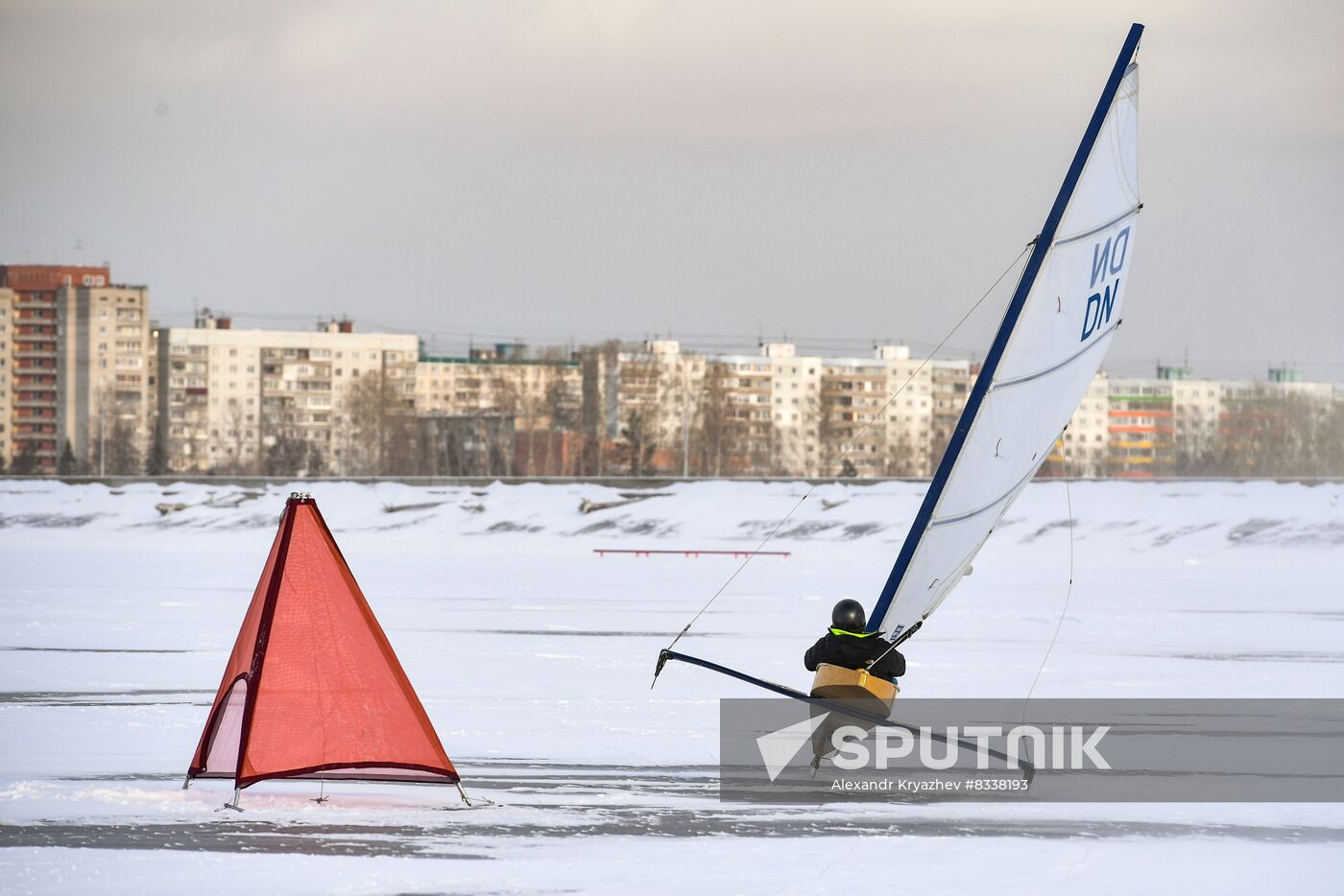 Russia Ice Sailing Competitions