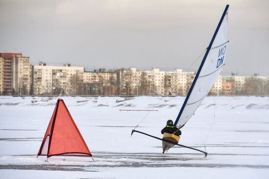 Russia Ice Sailing Competitions