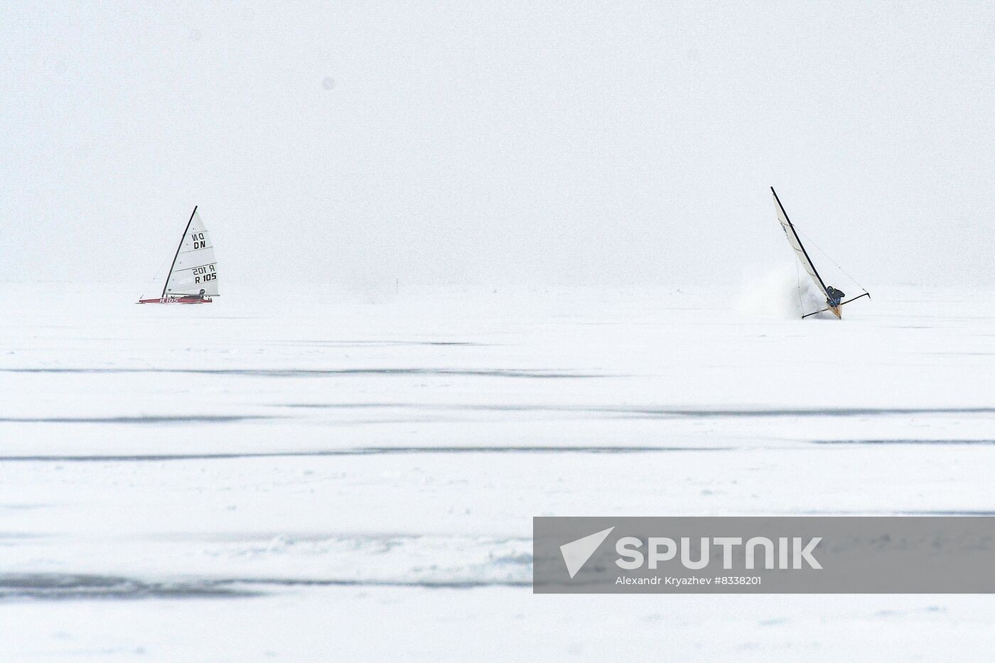 Russia Ice Sailing Competitions