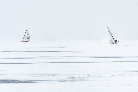 Russia Ice Sailing Competitions