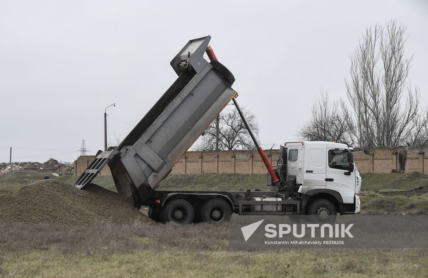 Russia Ukraine Military Operation Bridge Blowing Up