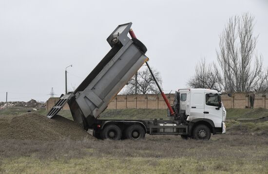 Russia Ukraine Military Operation Bridge Blowing Up