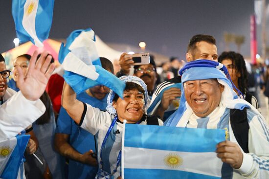 Qatar Soccer World Cup Argentina - Croatia