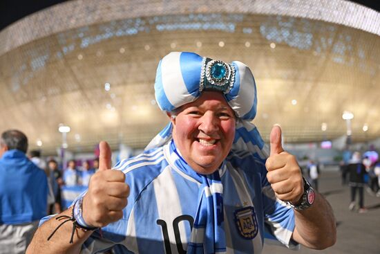 Qatar Soccer World Cup Argentina - Croatia