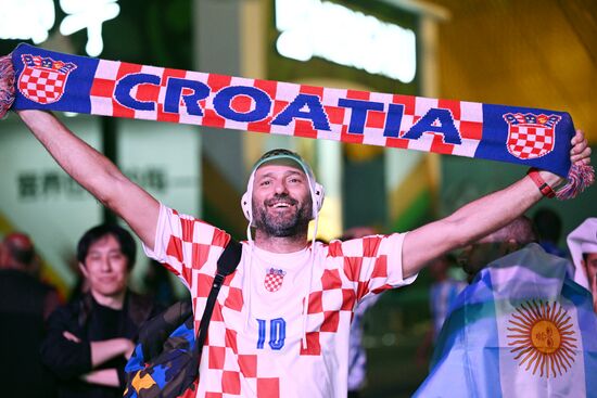 Qatar Soccer World Cup Argentina - Croatia