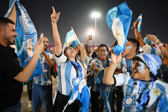 Qatar Soccer World Cup Argentina - Croatia