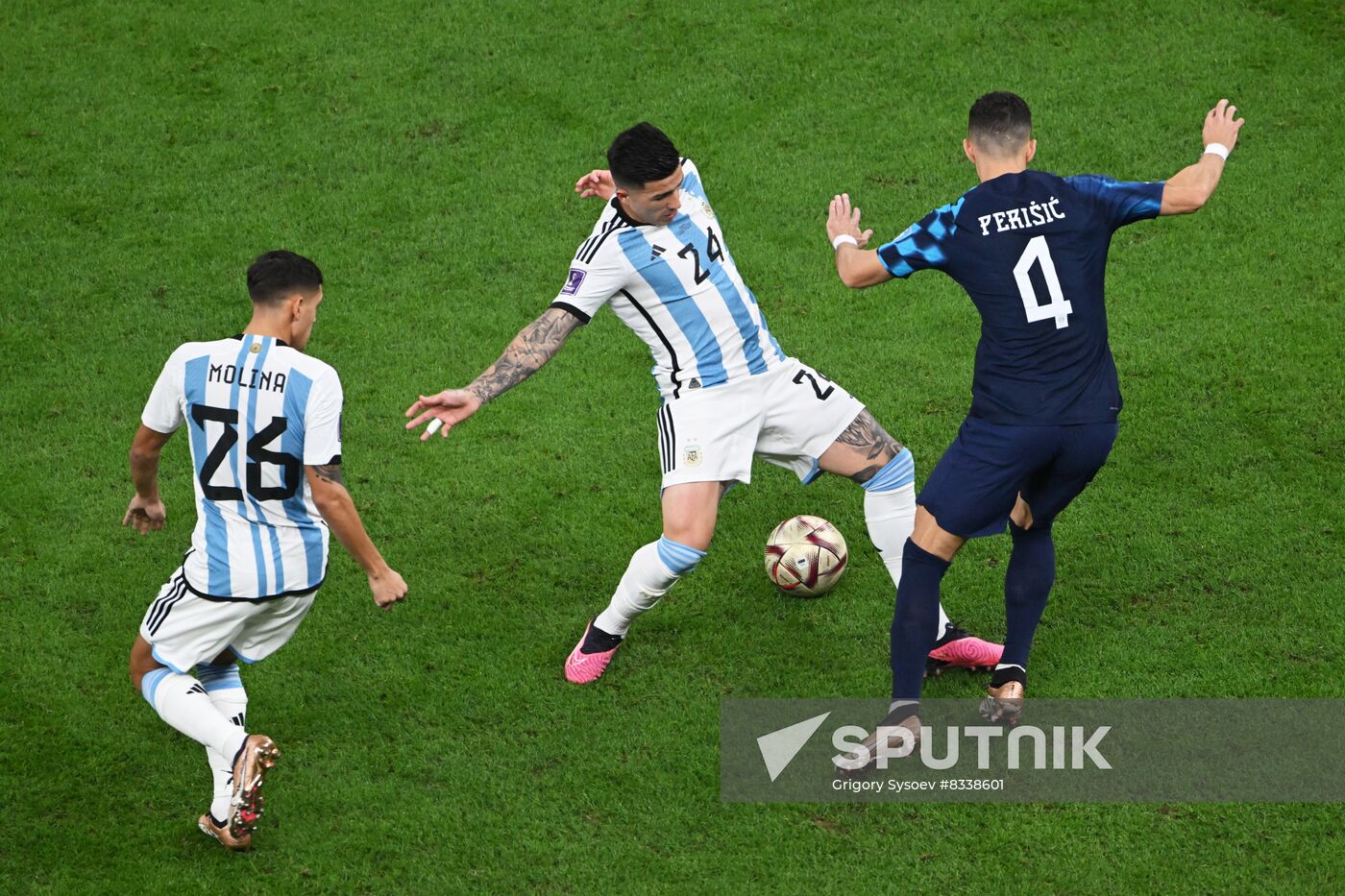 Qatar Soccer World Cup Argentina - Croatia