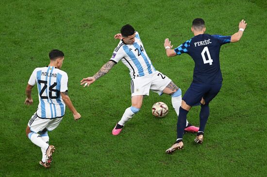 Qatar Soccer World Cup Argentina - Croatia