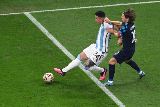 Qatar Soccer World Cup Argentina - Croatia