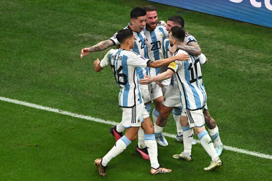 Qatar Soccer World Cup Argentina - Croatia