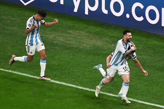 Qatar Soccer World Cup Argentina - Croatia