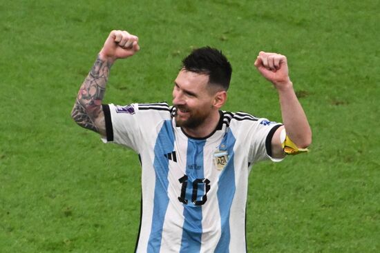 Qatar Soccer World Cup Argentina - Croatia