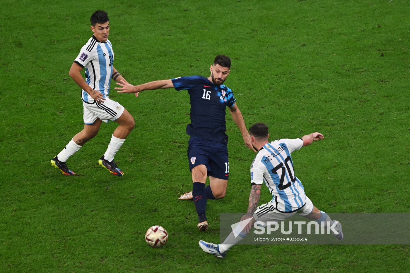 Qatar Soccer World Cup Argentina - Croatia