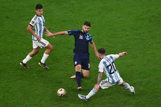 Qatar Soccer World Cup Argentina - Croatia