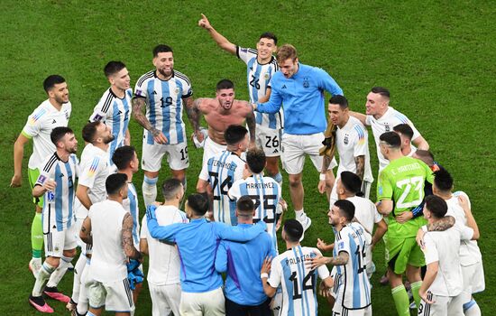 Qatar Soccer World Cup Argentina - Croatia