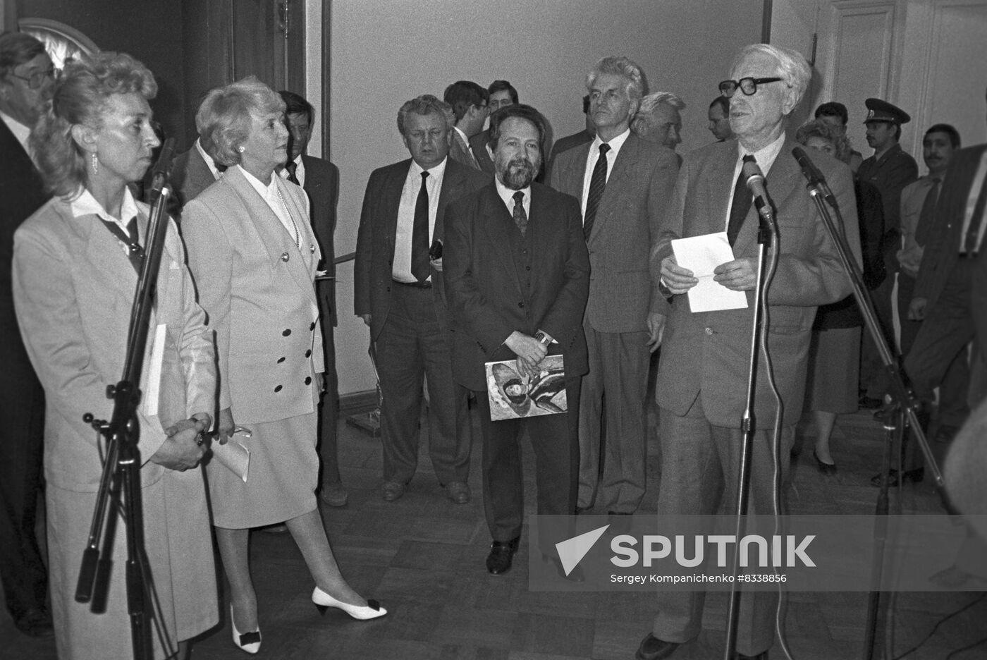 Icelandic delegation visits USSR