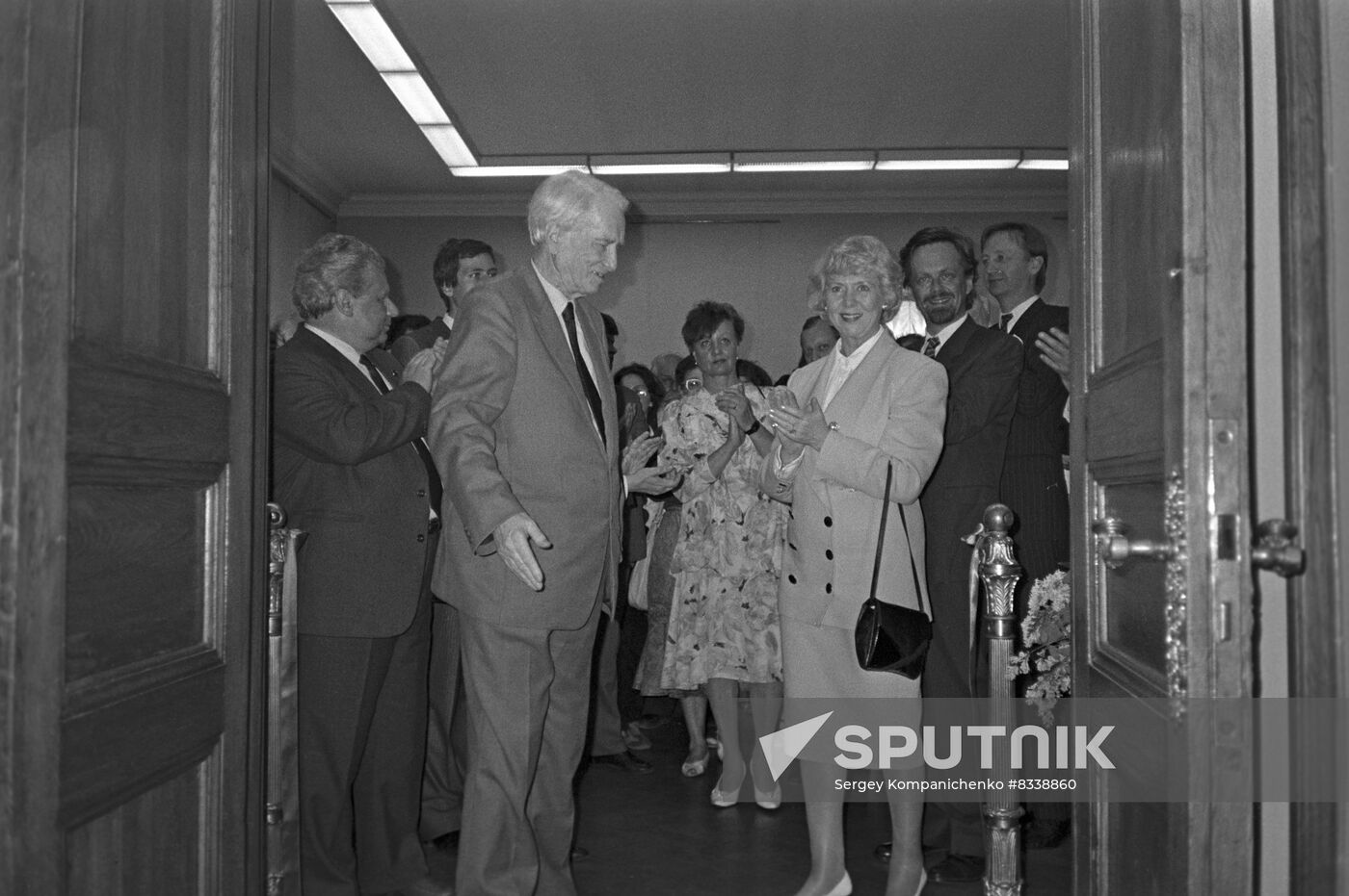 Icelandic delegation visits USSR