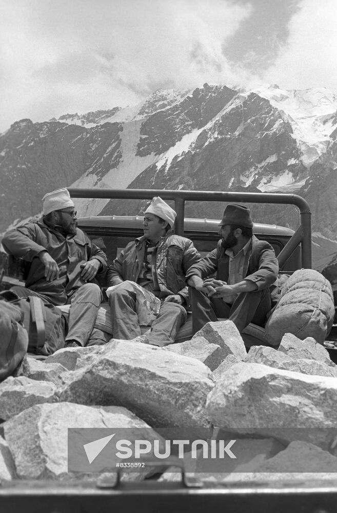 Lyadzhvardara deposit in Tajik SSR