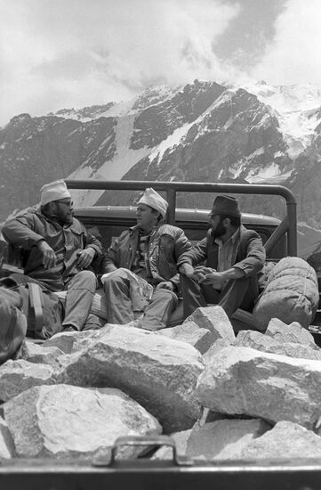 Lyadzhvardara deposit in Tajik SSR