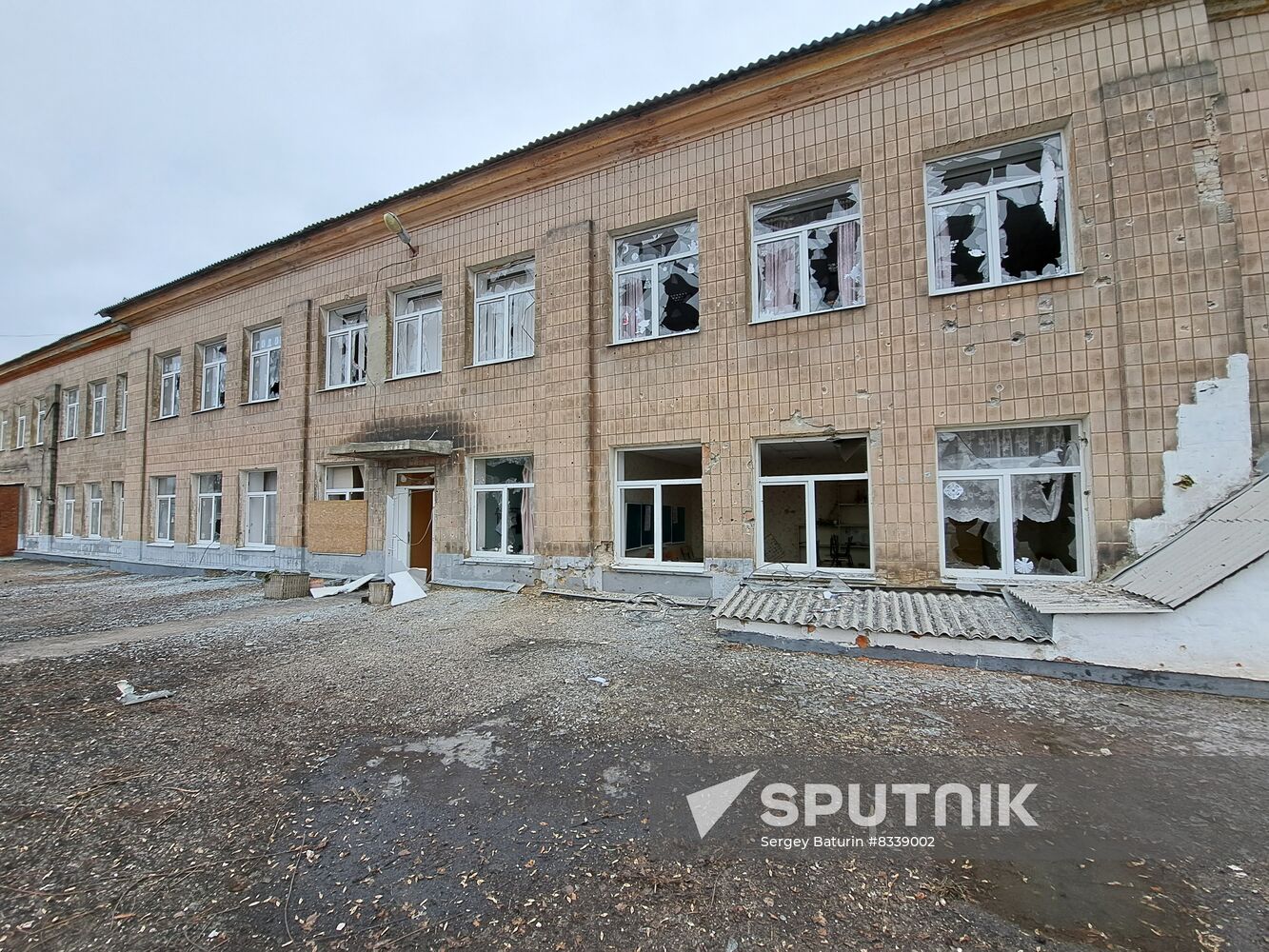 Russia Ukraine Military Operation Shelling