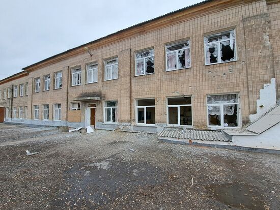 Russia Ukraine Military Operation Shelling