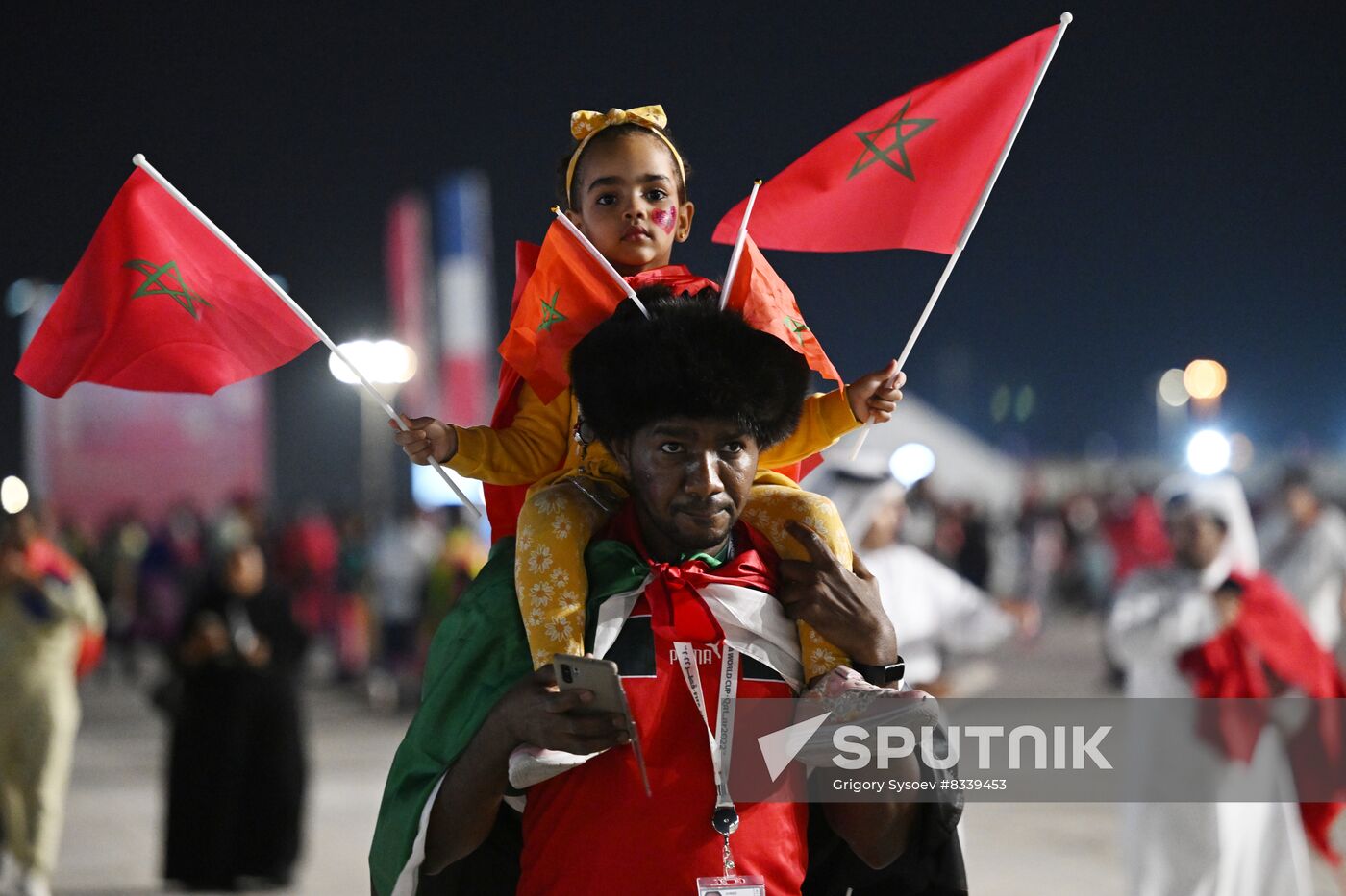 Qatar Soccer World Cup France - Morocco