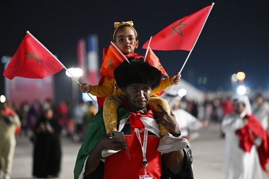 Qatar Soccer World Cup France - Morocco