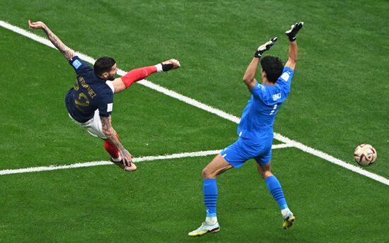 Qatar Soccer World Cup France - Morocco