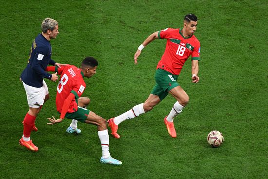 Qatar Soccer World Cup France - Morocco