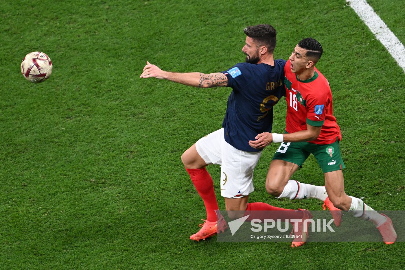 Qatar Soccer World Cup France - Morocco