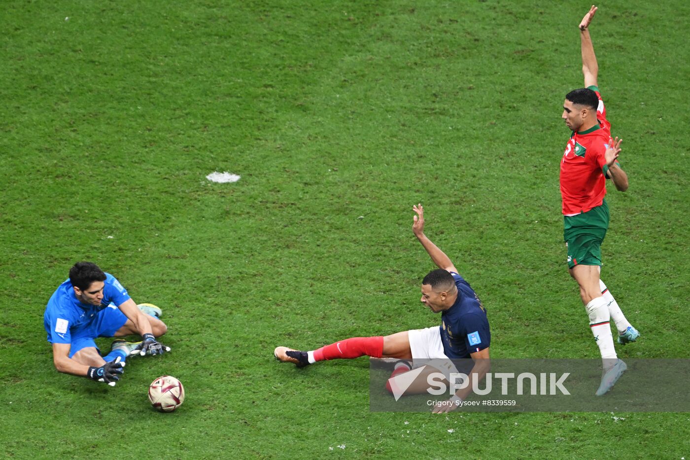 Qatar Soccer World Cup France - Morocco