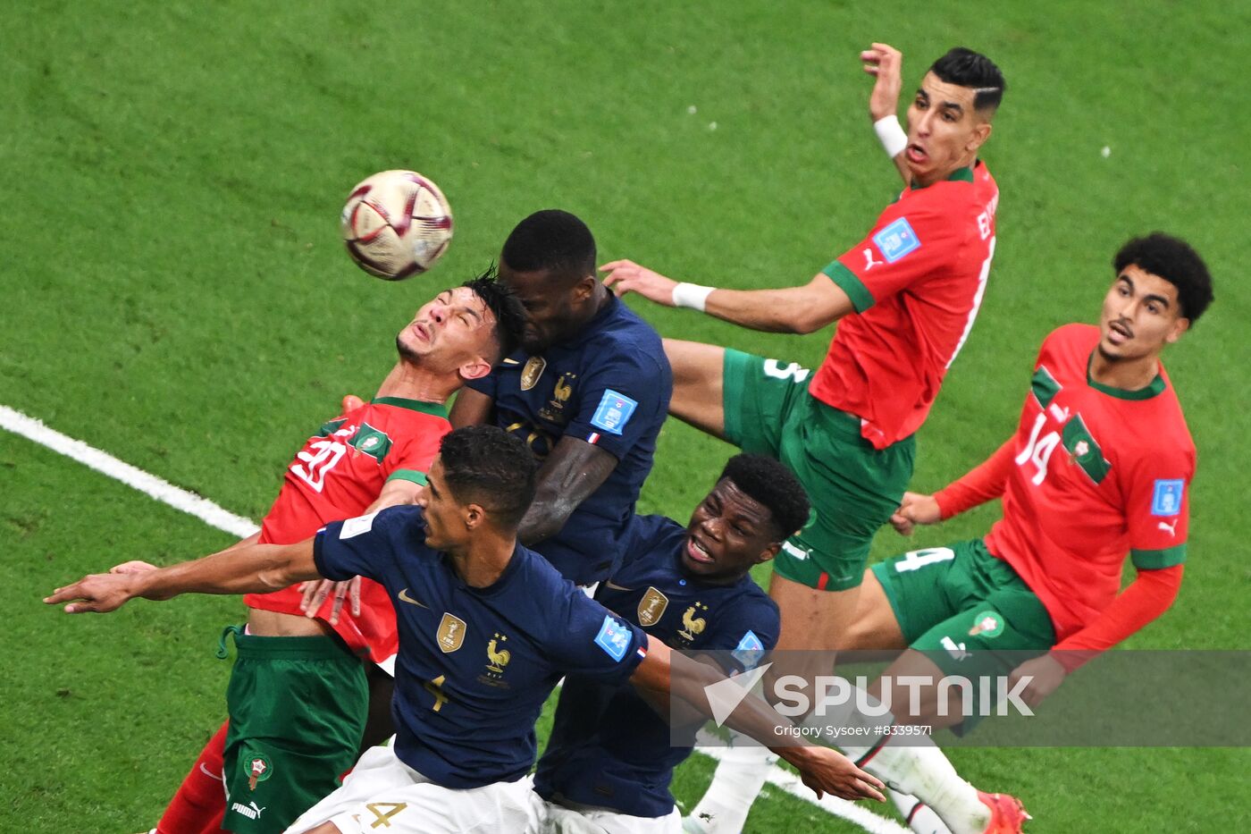 Qatar Soccer World Cup France - Morocco