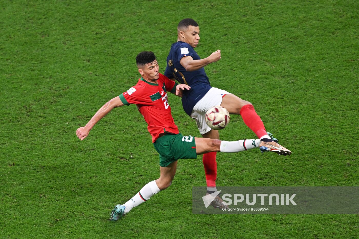 Qatar Soccer World Cup France - Morocco