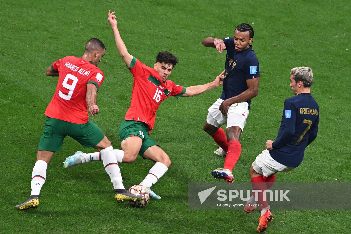 Qatar Soccer World Cup France - Morocco