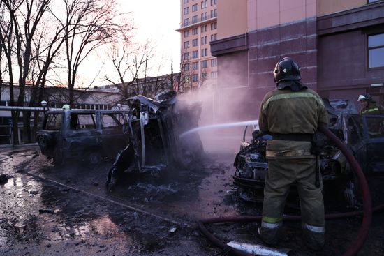 Russia Ukraine Military Operation Shelling