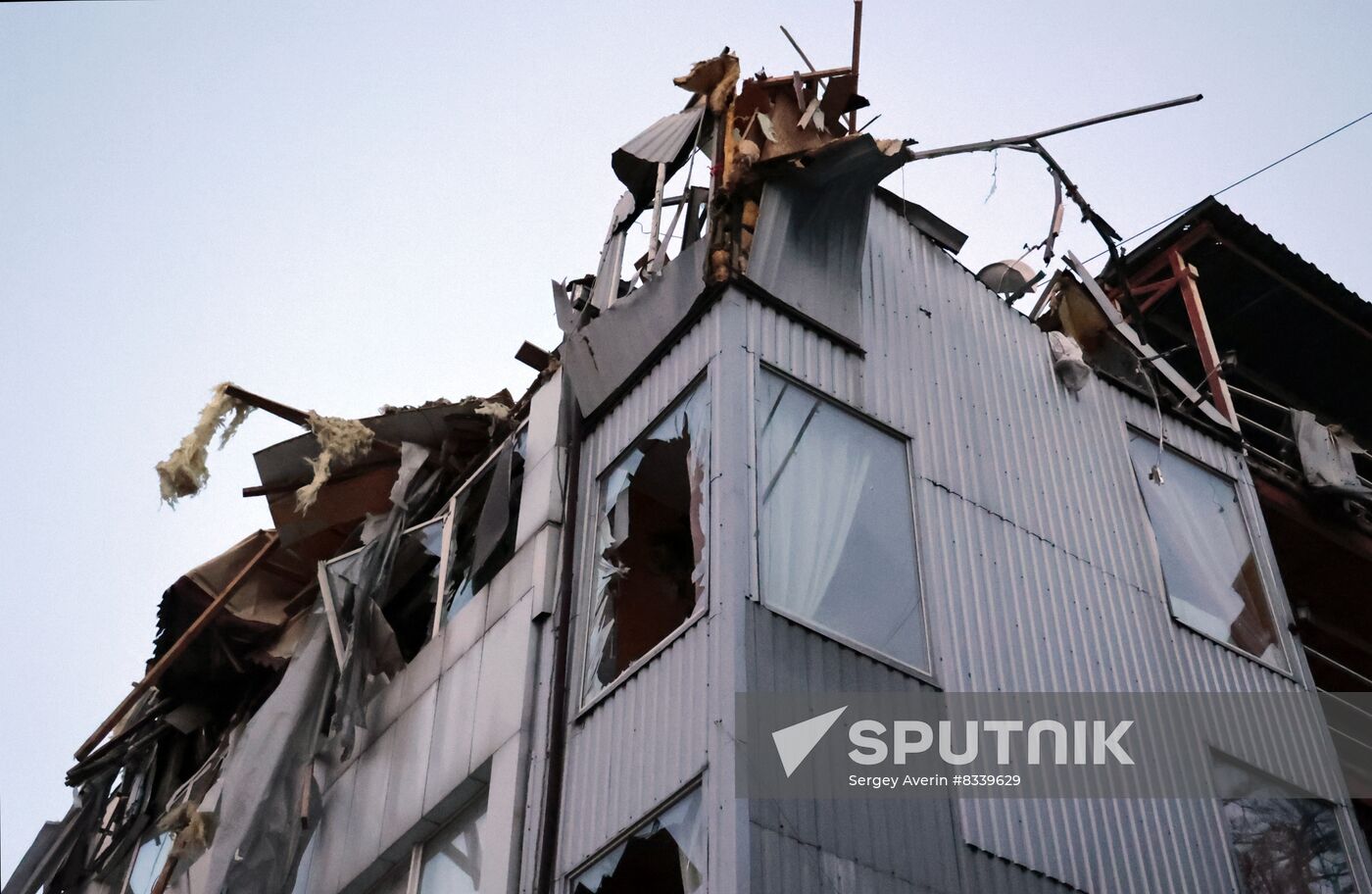 Russia Ukraine Military Operation Shelling