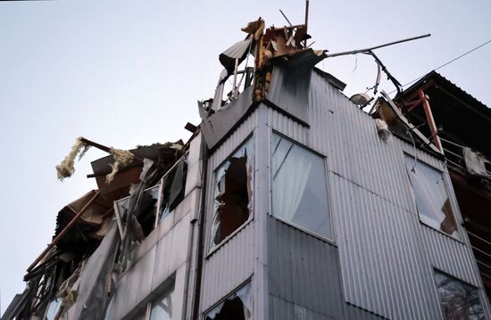 Russia Ukraine Military Operation Shelling