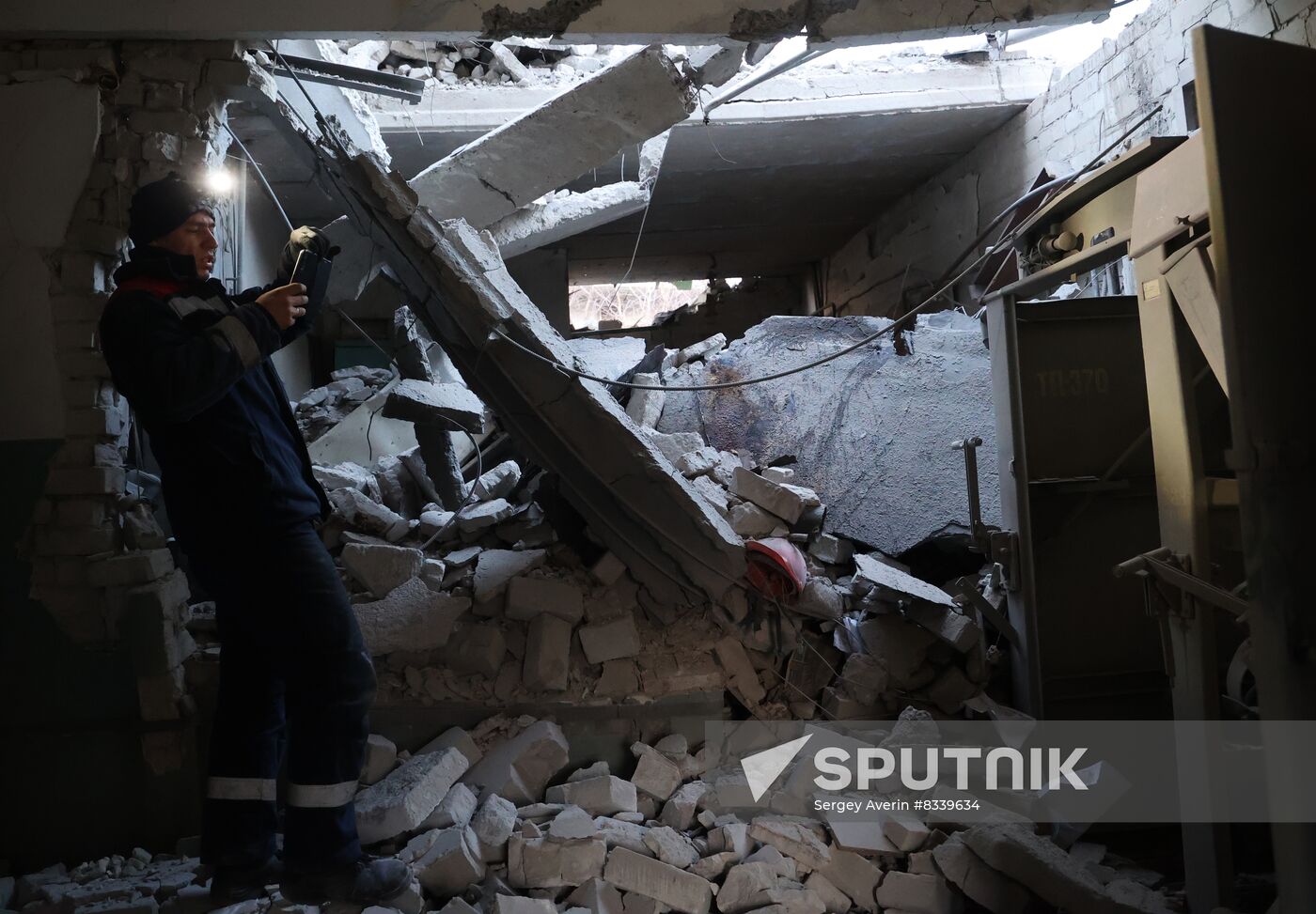 Russia Ukraine Military Operation Shelling