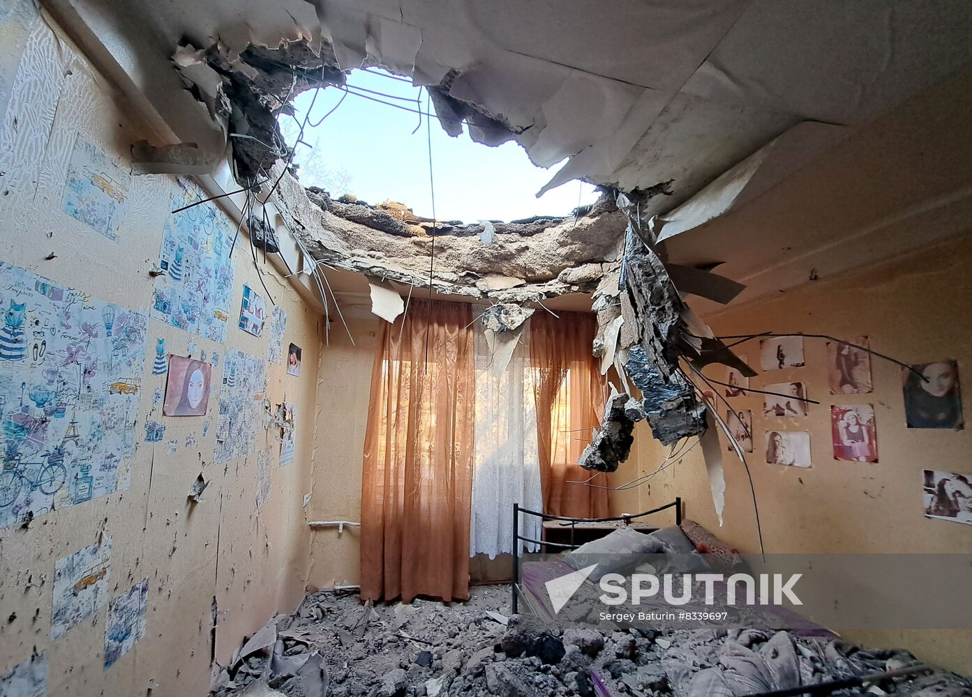 Russia Ukraine Military Operation Shelling