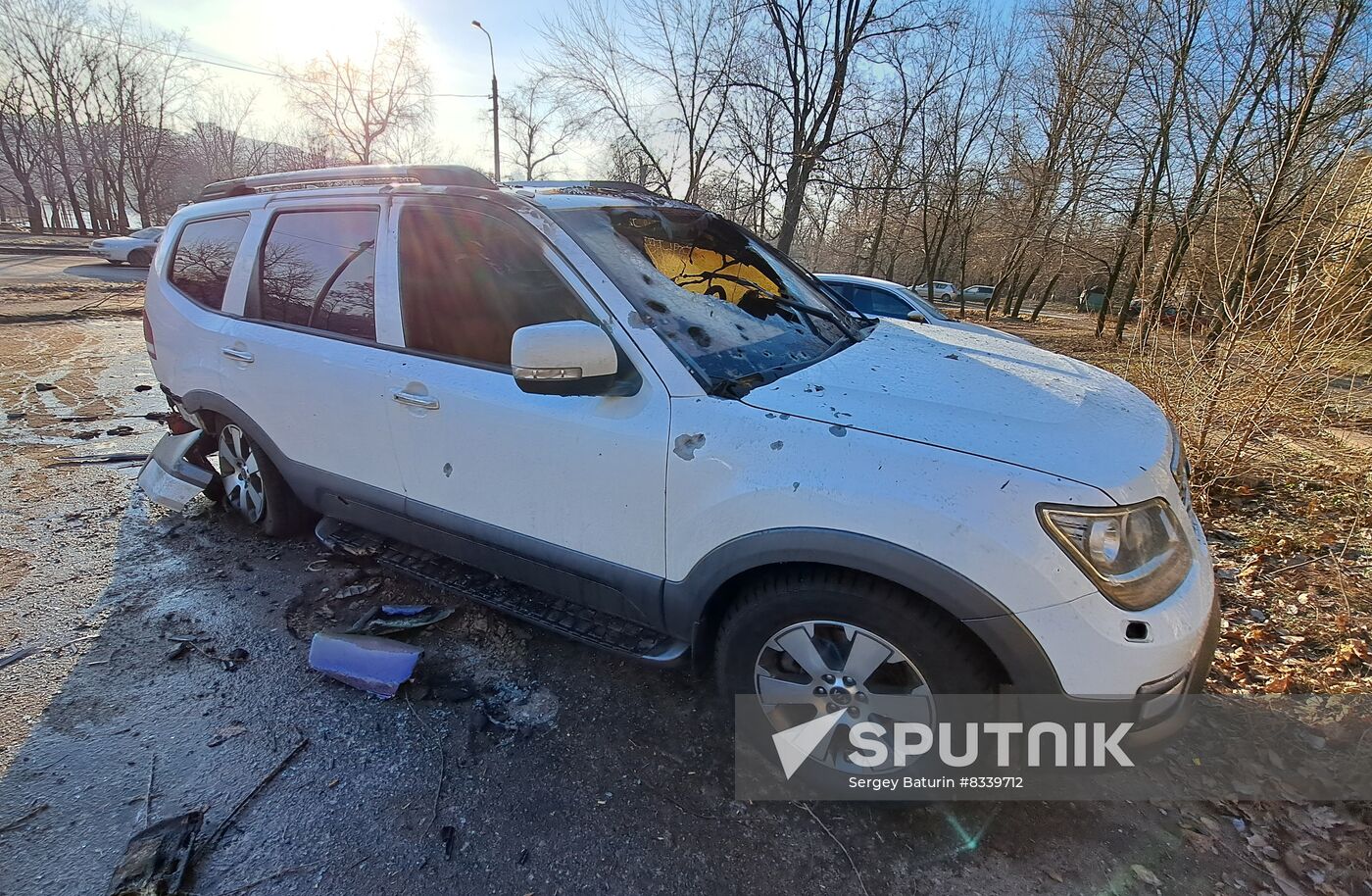 Russia Ukraine Military Operation Shelling