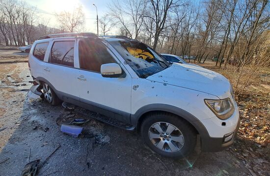 Russia Ukraine Military Operation Shelling