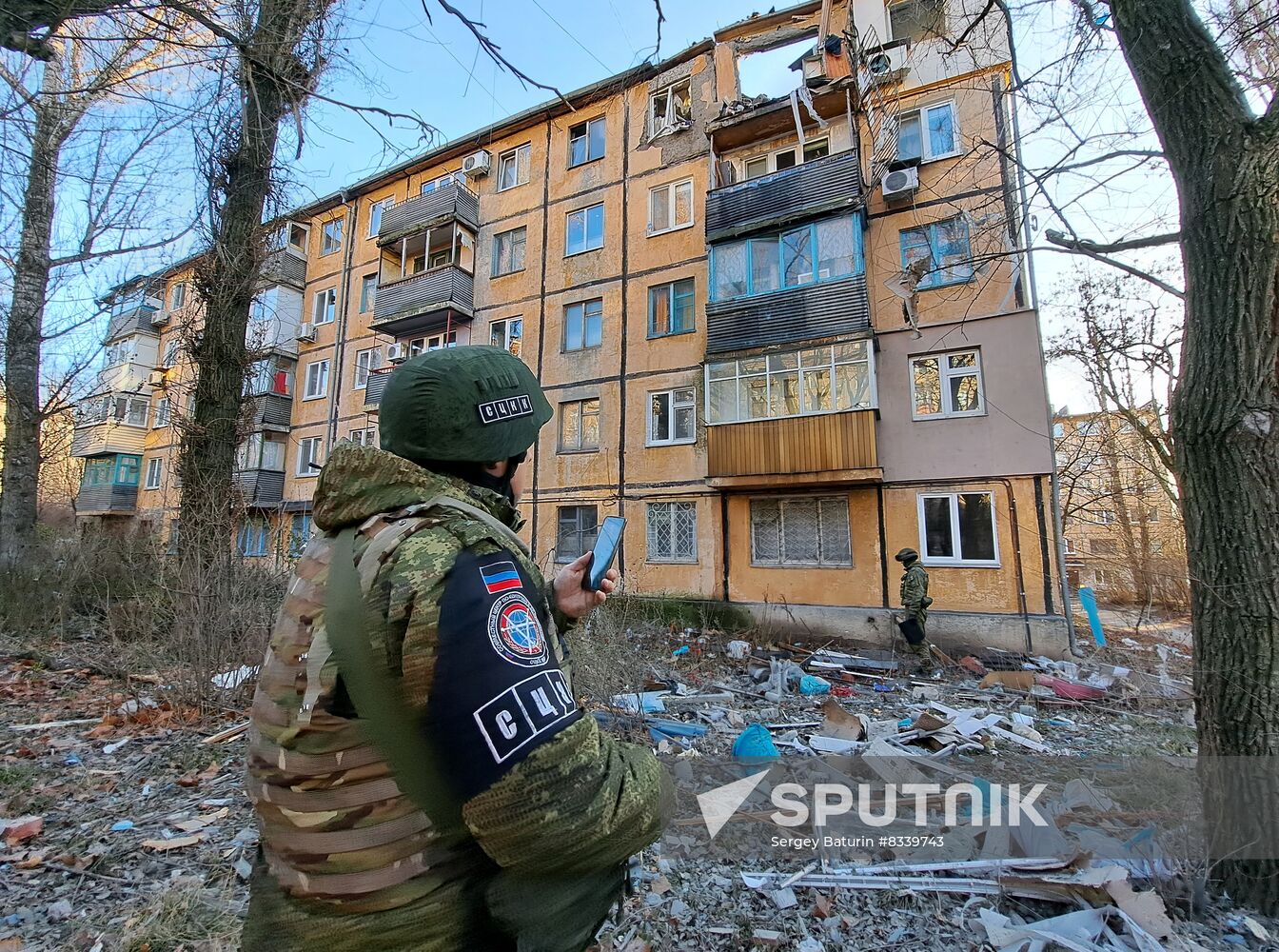 Russia Ukraine Military Operation Shelling