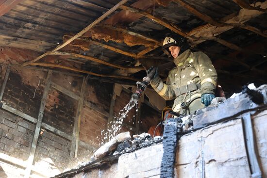 Russia Ukraine Military Operation Shelling