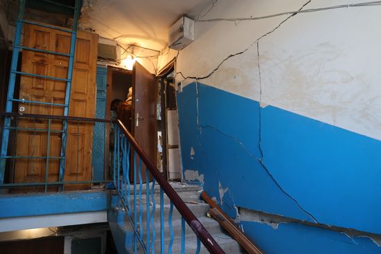 Russia Ukraine Military Operation Shelling